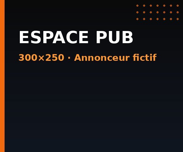 Annonceur fictif — carré